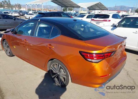 2021 Nissan Sentra Sr Xtronic Cvt z USA, uszkodzony, nr VIN 3N1AB8DV8MY231861